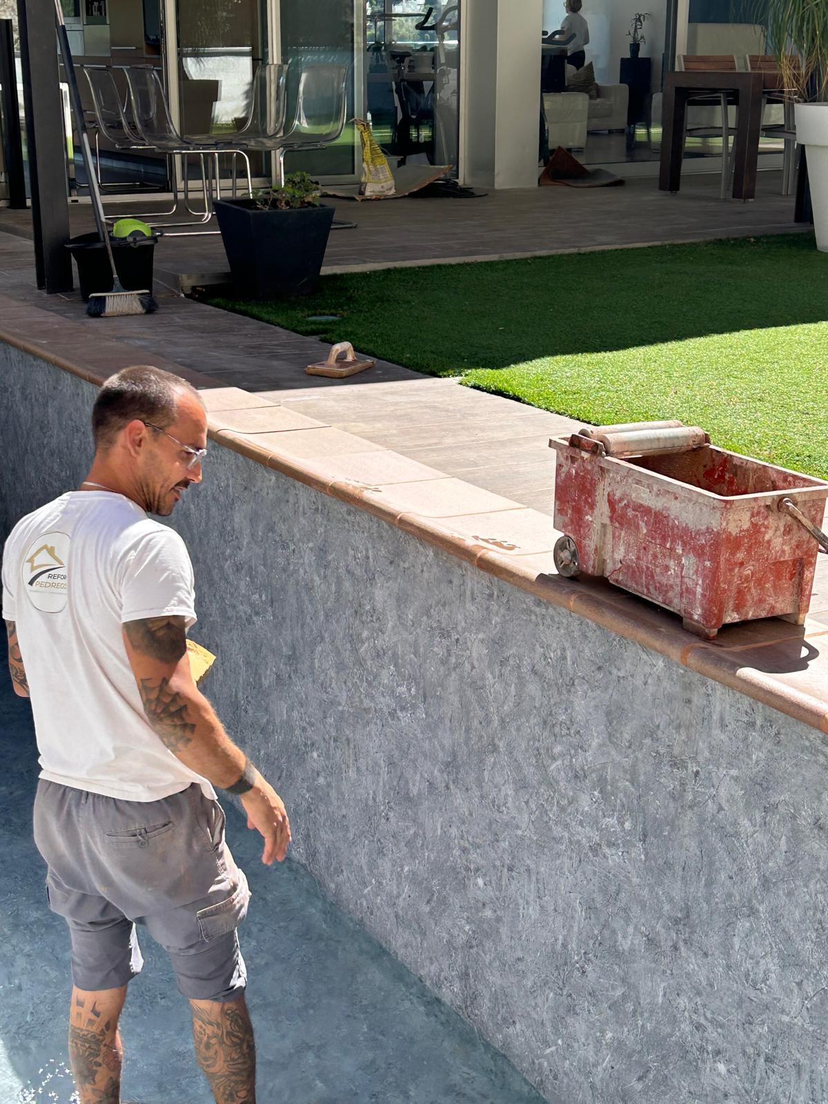 Reformas Pedregosa Piscina Vallirana